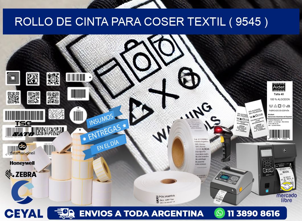 ROLLO DE CINTA PARA COSER TEXTIL ( 9545 )