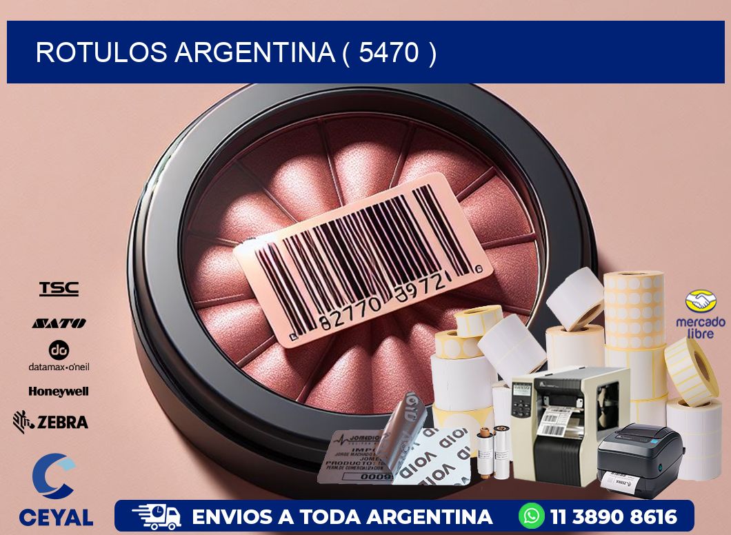 ROTULOS ARGENTINA ( 5470 )