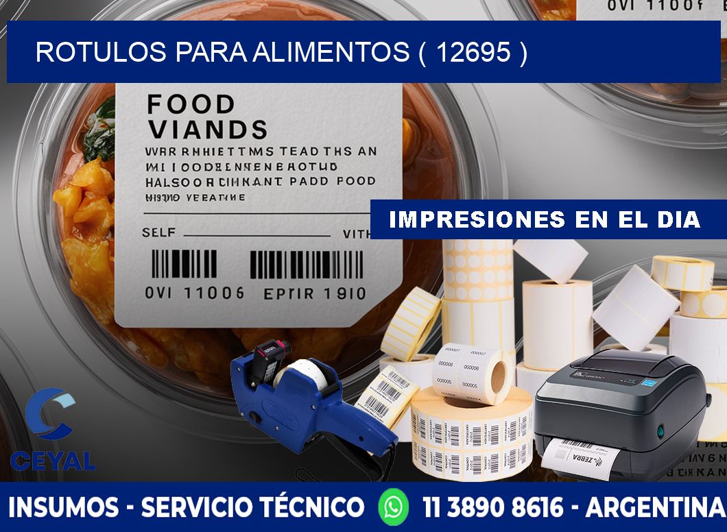ROTULOS PARA ALIMENTOS ( 12695 )