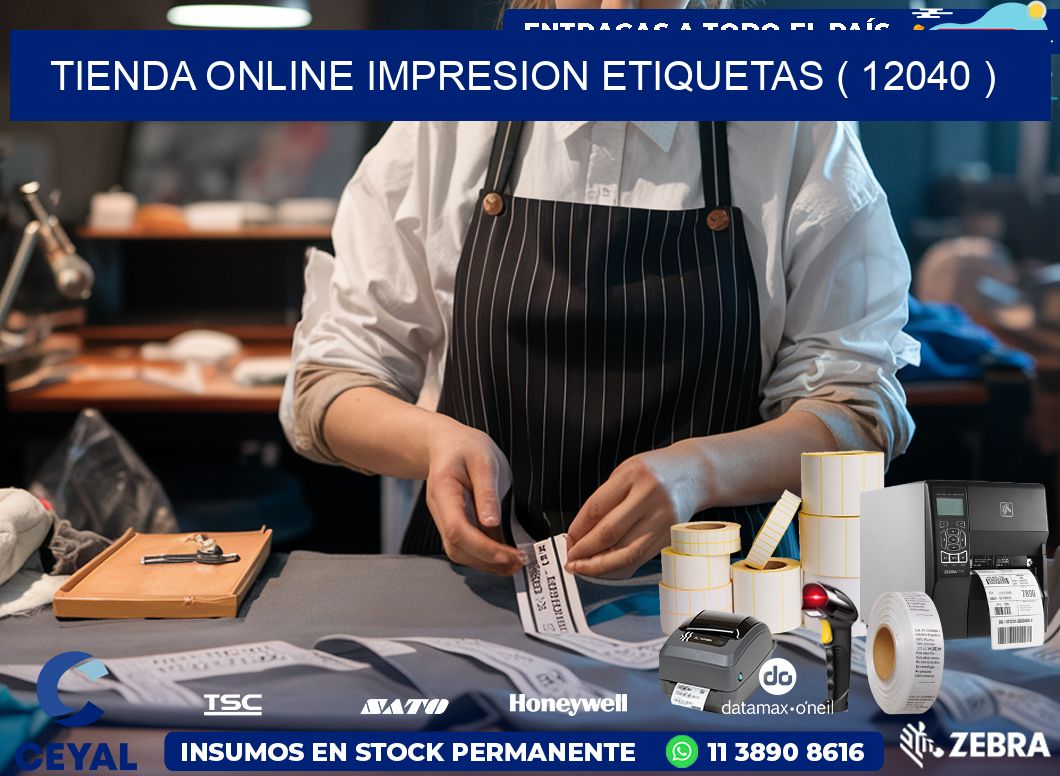 TIENDA ONLINE IMPRESION ETIQUETAS ( 12040 )