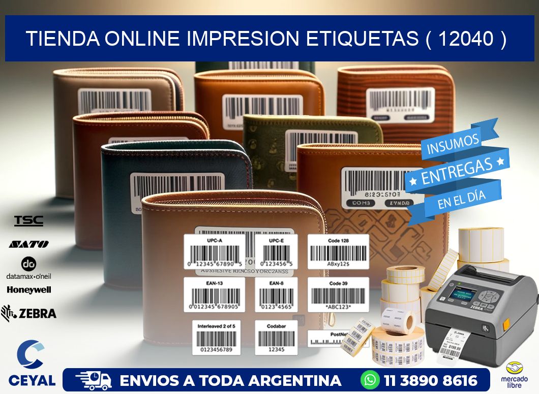 TIENDA ONLINE IMPRESION ETIQUETAS ( 12040 )