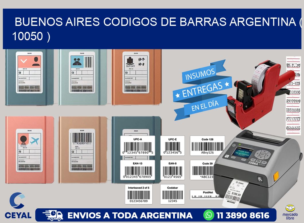 buenos aires codigos de barras argentina ( 10050 )