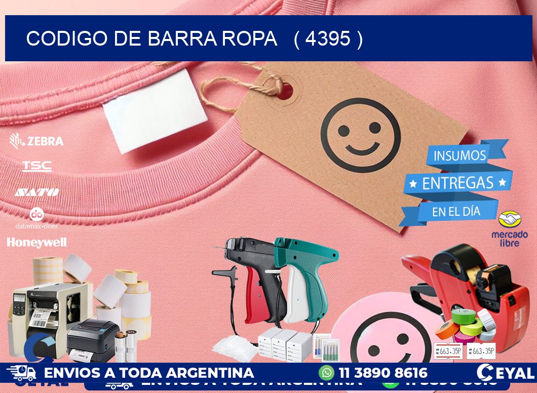 codigo de barra ropa   ( 4395 )