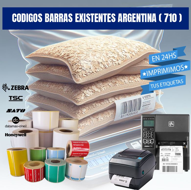 codigos barras existentes argentina ( 710 )