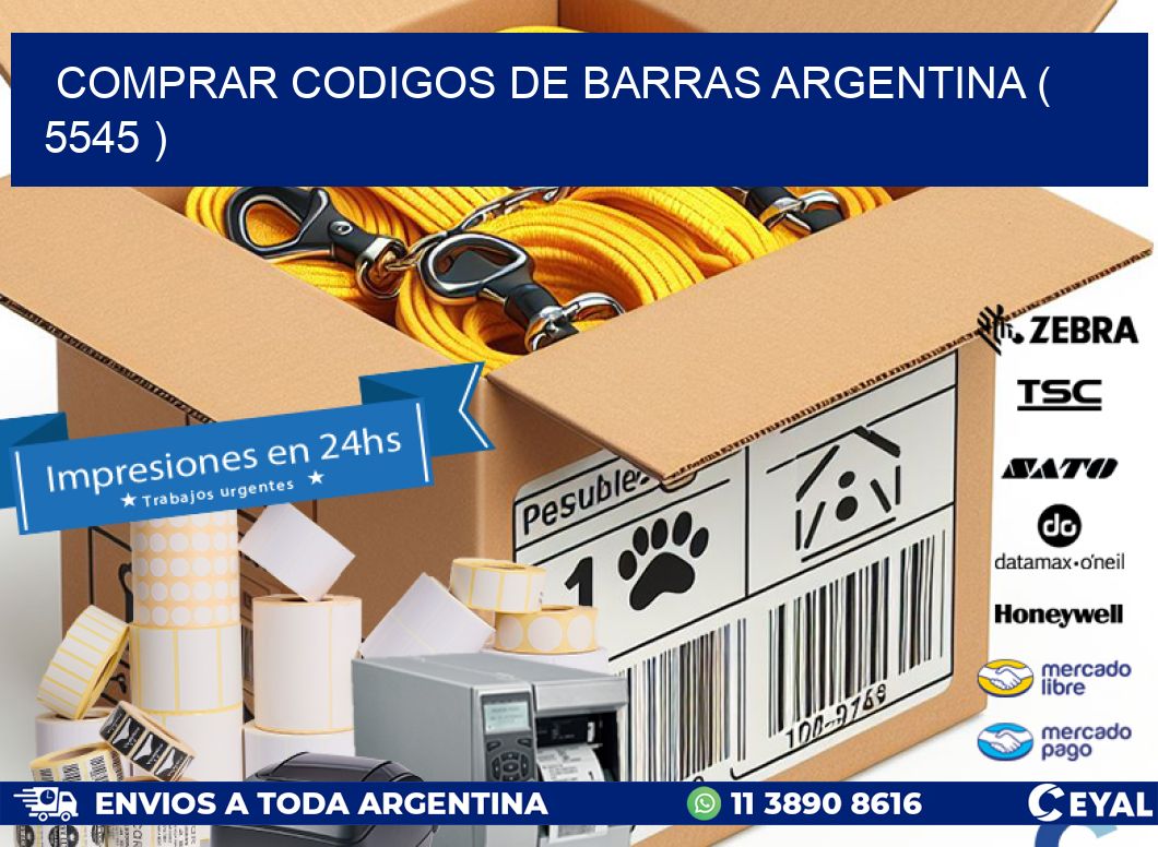 comprar codigos de barras argentina ( 5545 )