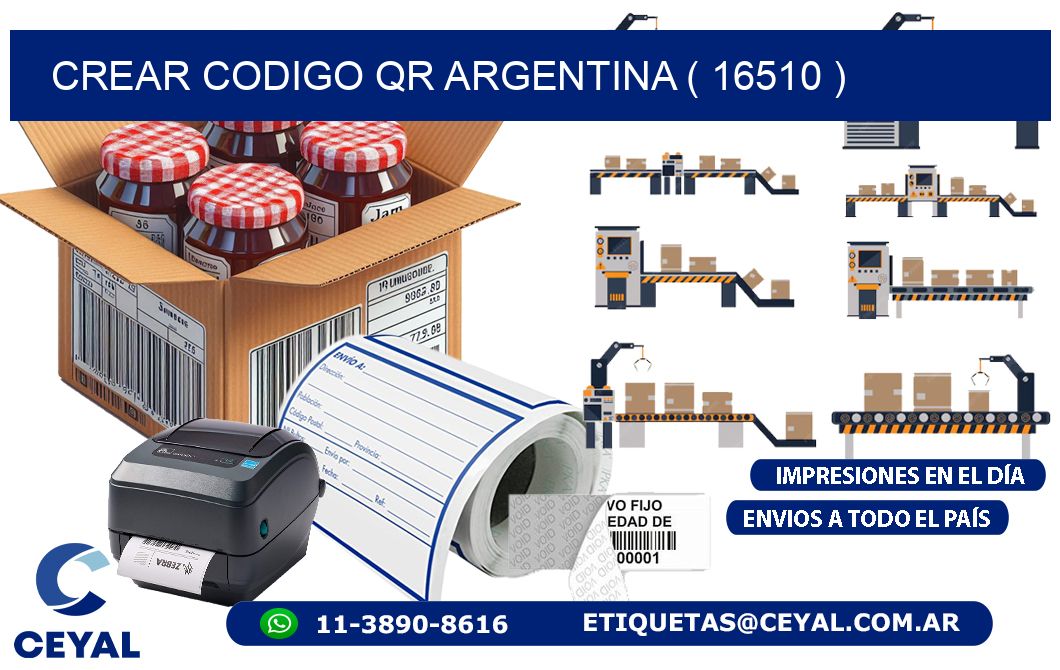 crear codigo qr argentina ( 16510 )