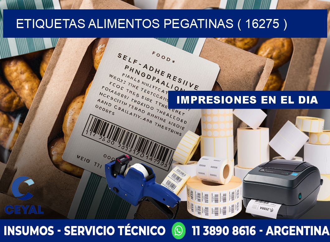 etiquetas alimentos pegatinas ( 16275 )