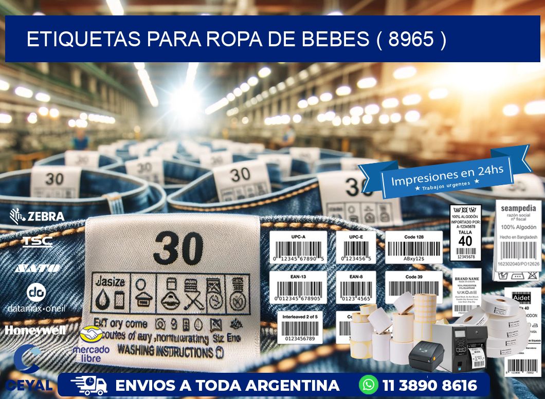 etiquetas para ropa de bebes ( 8965 )