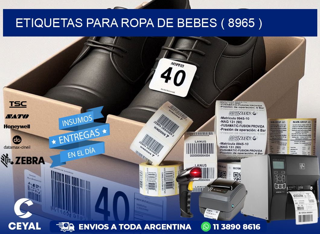 etiquetas para ropa de bebes ( 8965 )