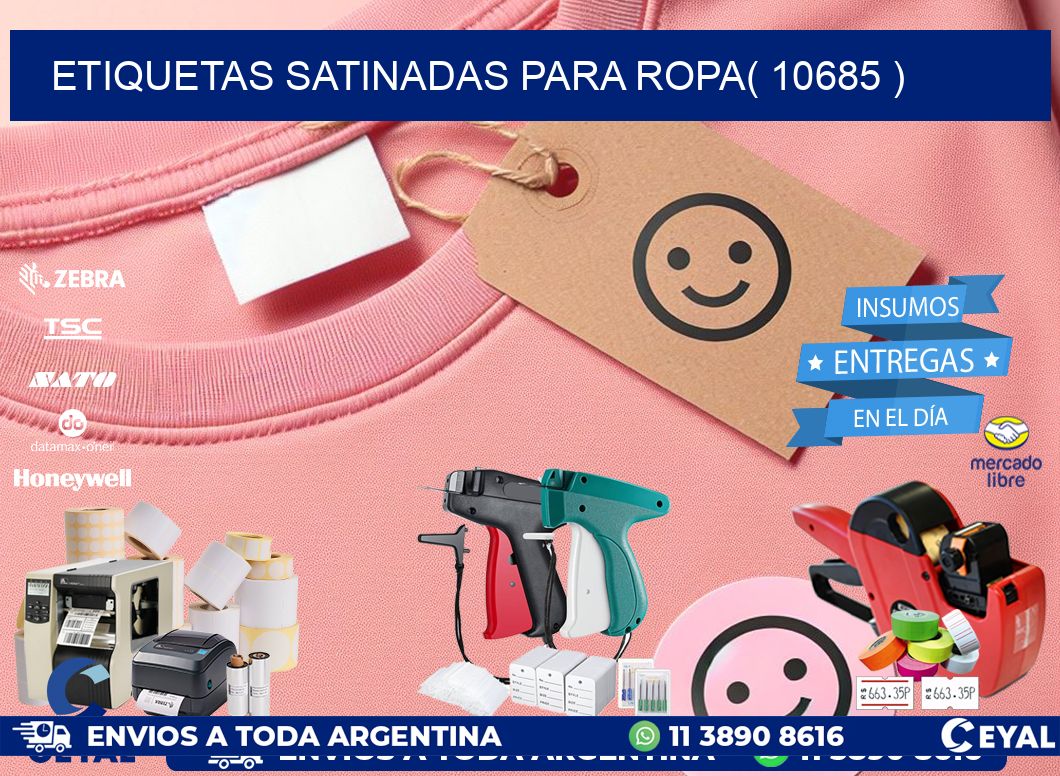 etiquetas satinadas para ropa( 10685 )