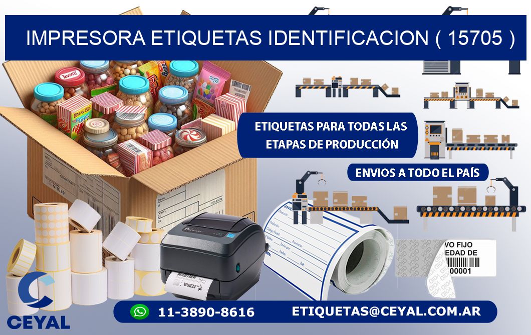impresora etiquetas identificacion ( 15705 )