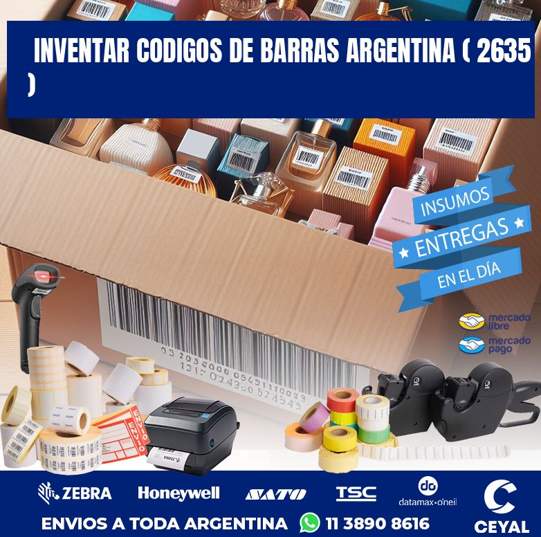 inventar codigos de barras argentina ( 2635 )