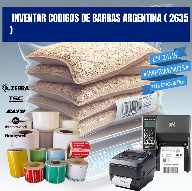 inventar codigos de barras argentina ( 2635 )