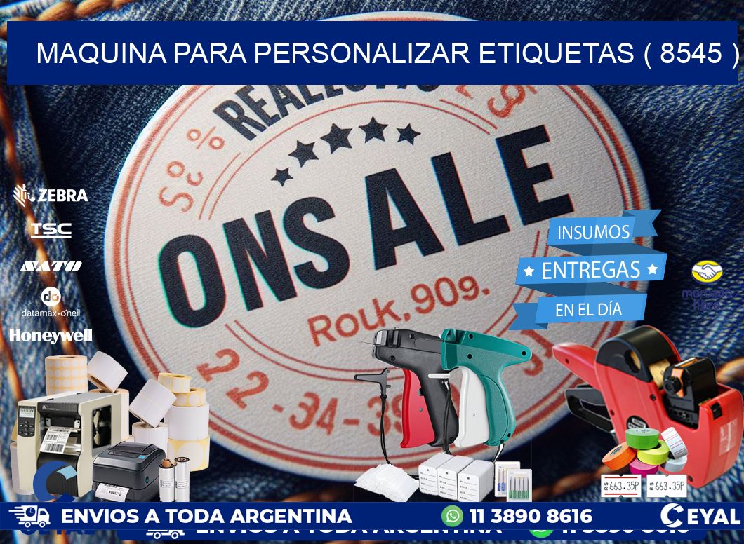 maquina para personalizar etiquetas ( 8545 )