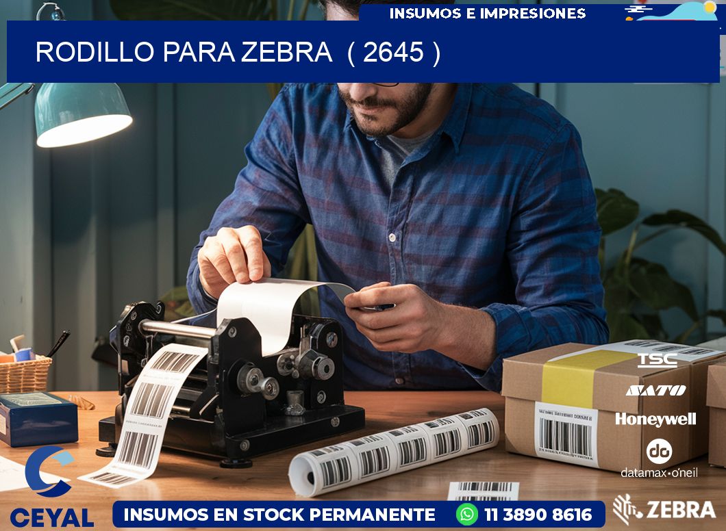 rodillo para zebra  ( 2645 )