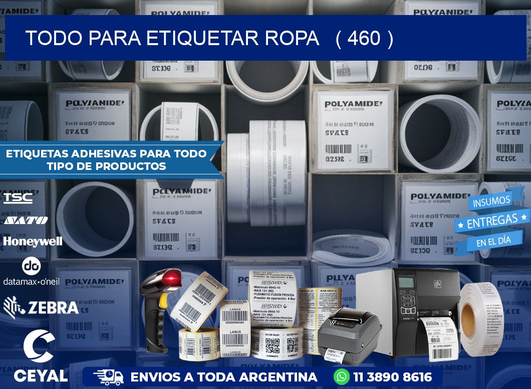 todo para etiquetar ropa   ( 460 )