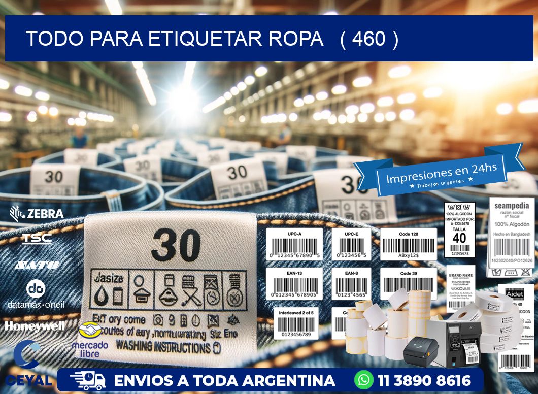 todo para etiquetar ropa   ( 460 )