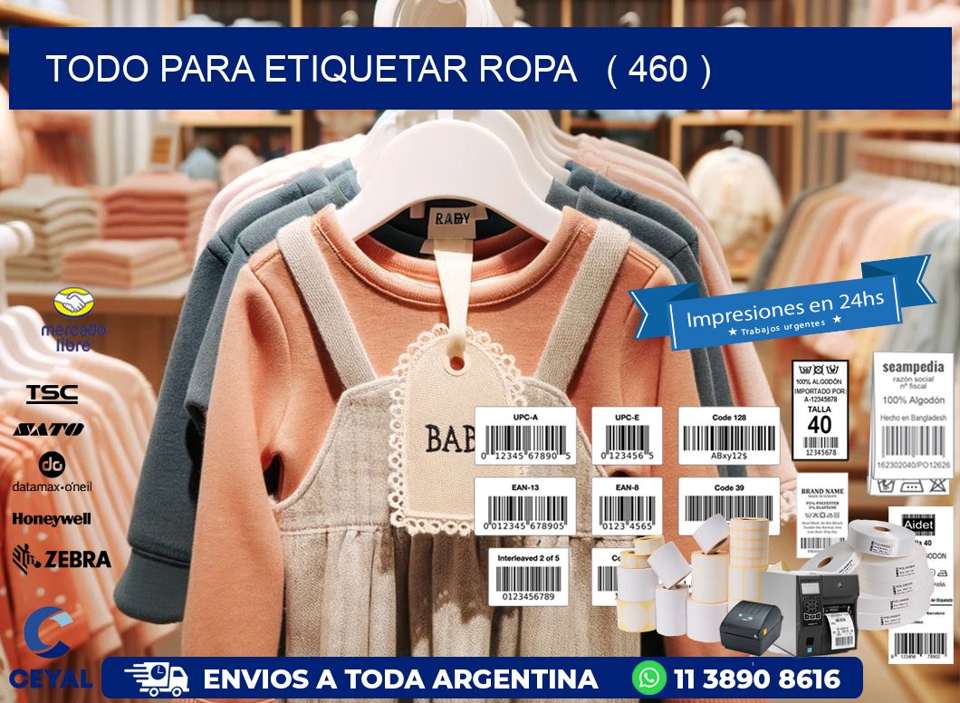 todo para etiquetar ropa   ( 460 )