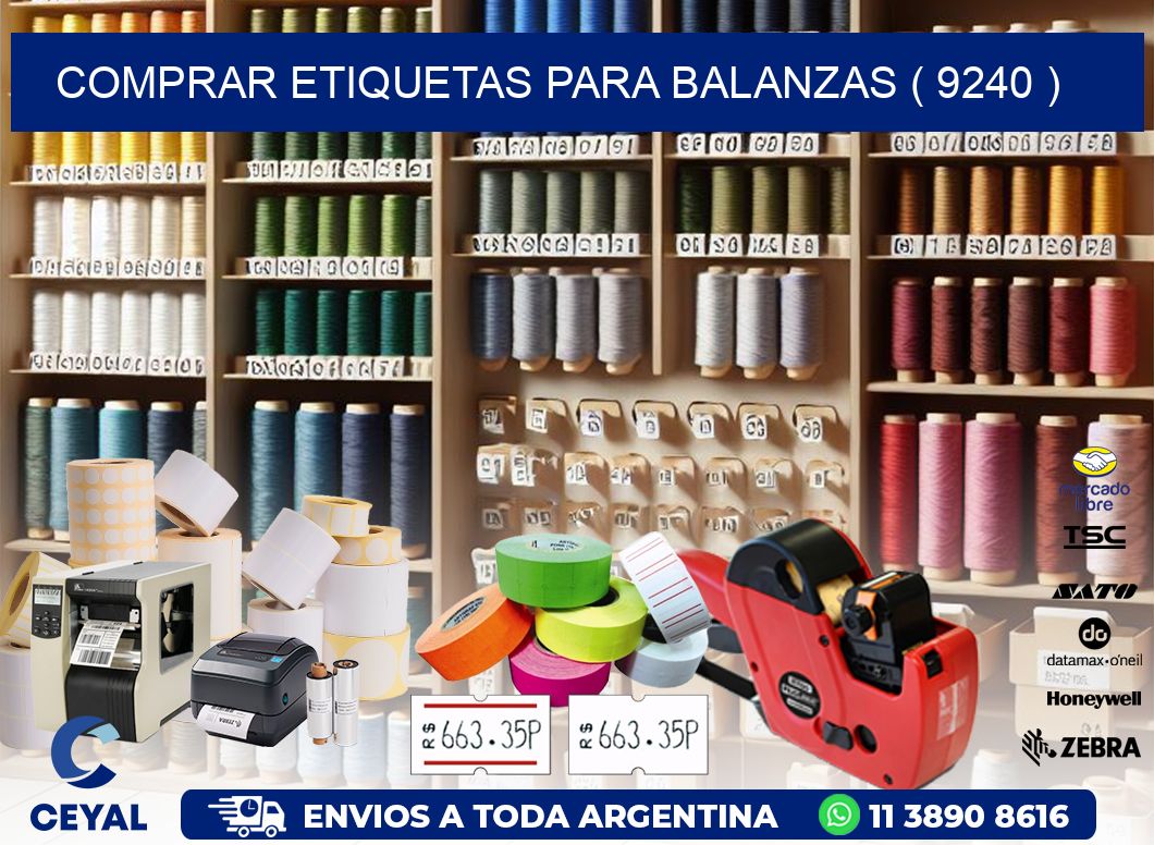 COMPRAR ETIQUETAS PARA BALANZAS ( 9240 )