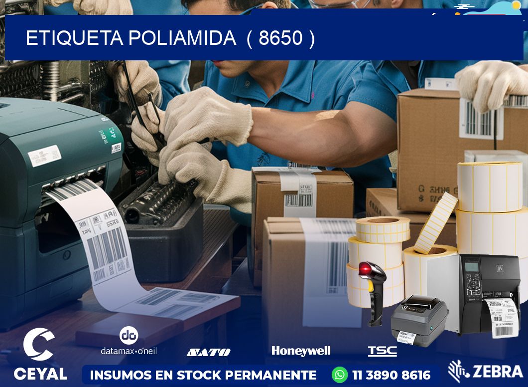 ETIQUETA POLIAMIDA  ( 8650 )