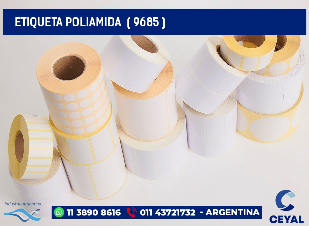 ETIQUETA POLIAMIDA  ( 9685 )