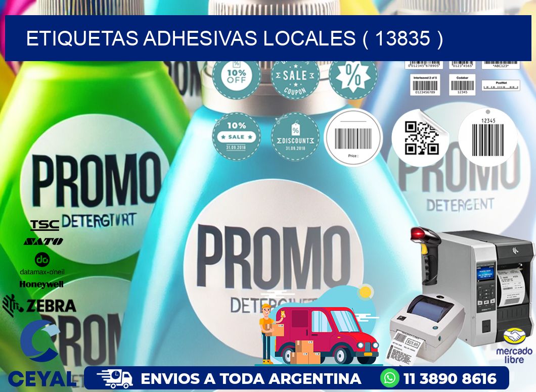 ETIQUETAS ADHESIVAS LOCALES ( 13835 )