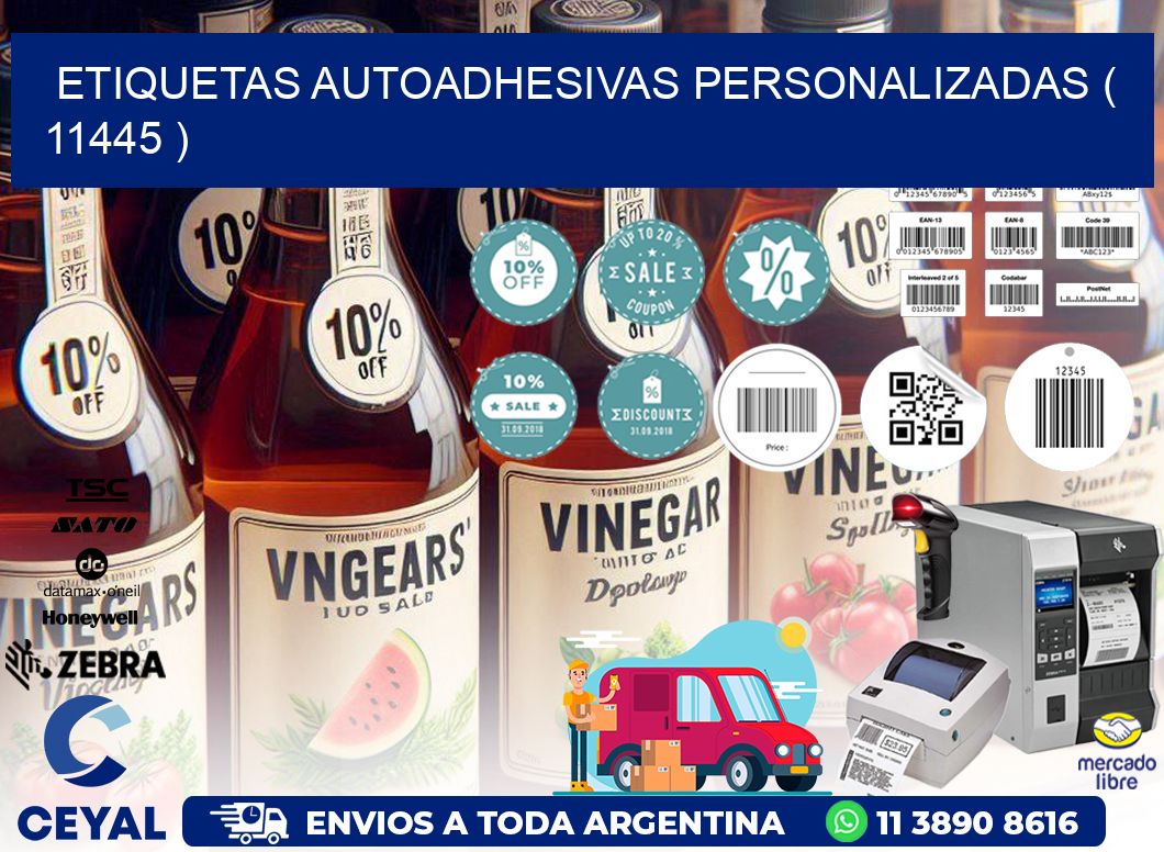 ETIQUETAS AUTOADHESIVAS PERSONALIZADAS ( 11445 )