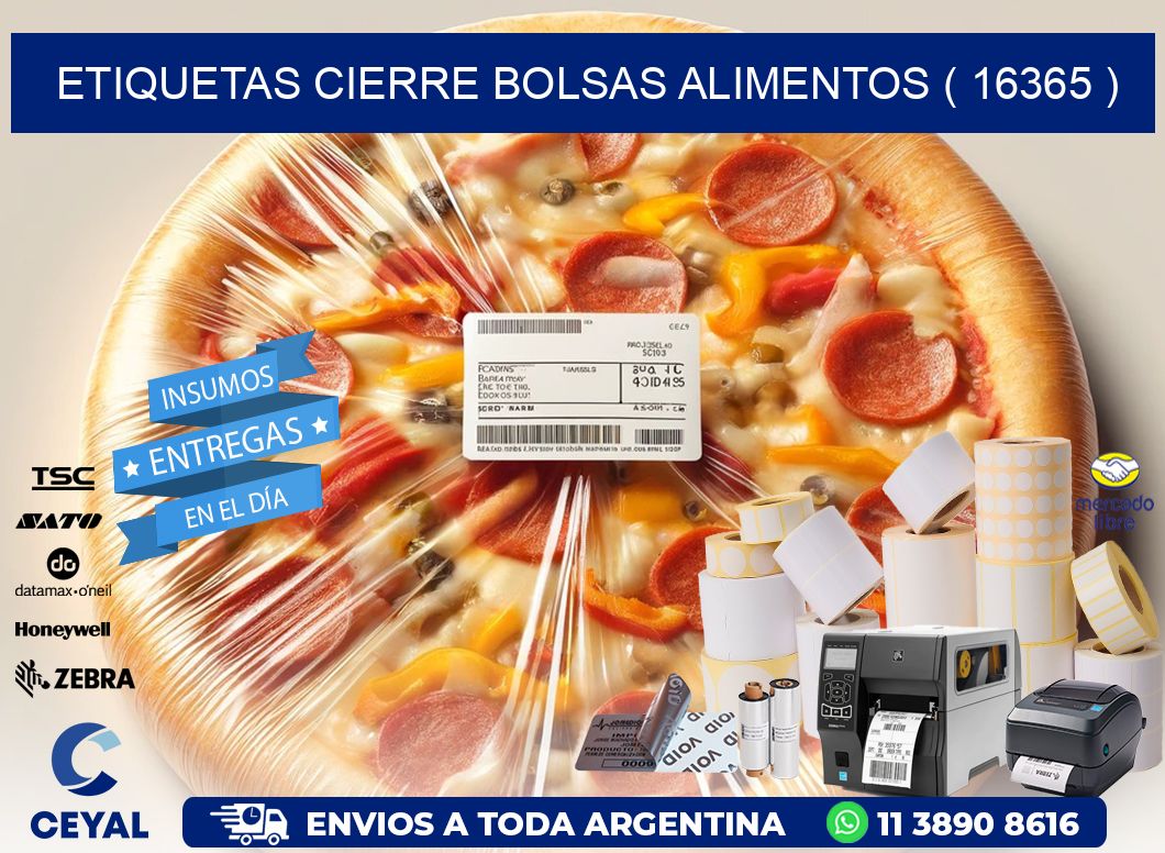ETIQUETAS CIERRE BOLSAS ALIMENTOS ( 16365 )