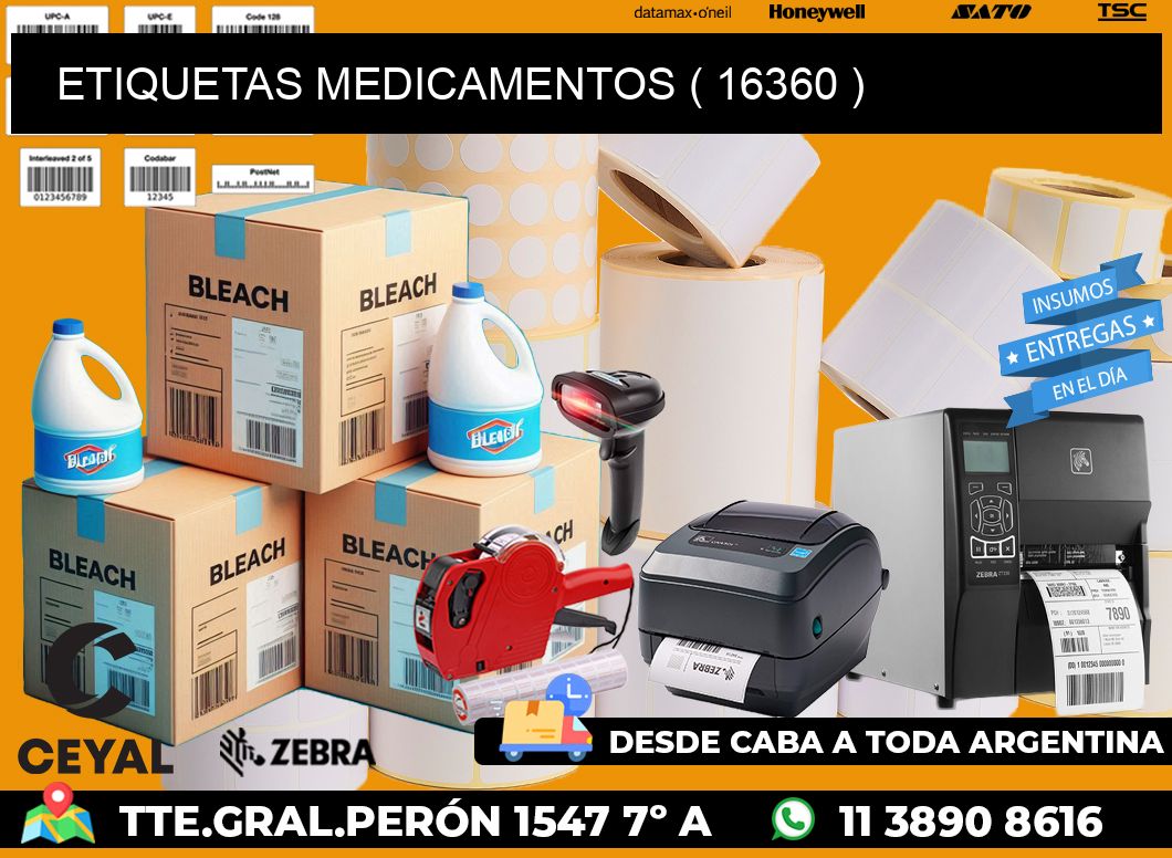 ETIQUETAS MEDICAMENTOS ( 16360 )