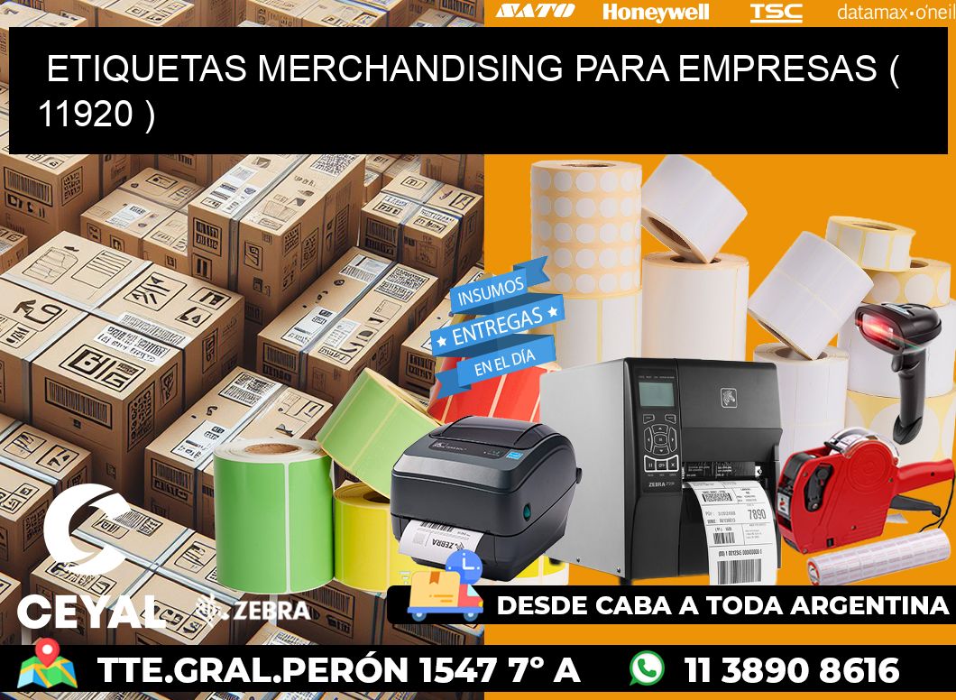 ETIQUETAS MERCHANDISING PARA EMPRESAS ( 11920 )