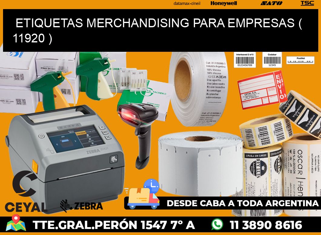 ETIQUETAS MERCHANDISING PARA EMPRESAS ( 11920 )