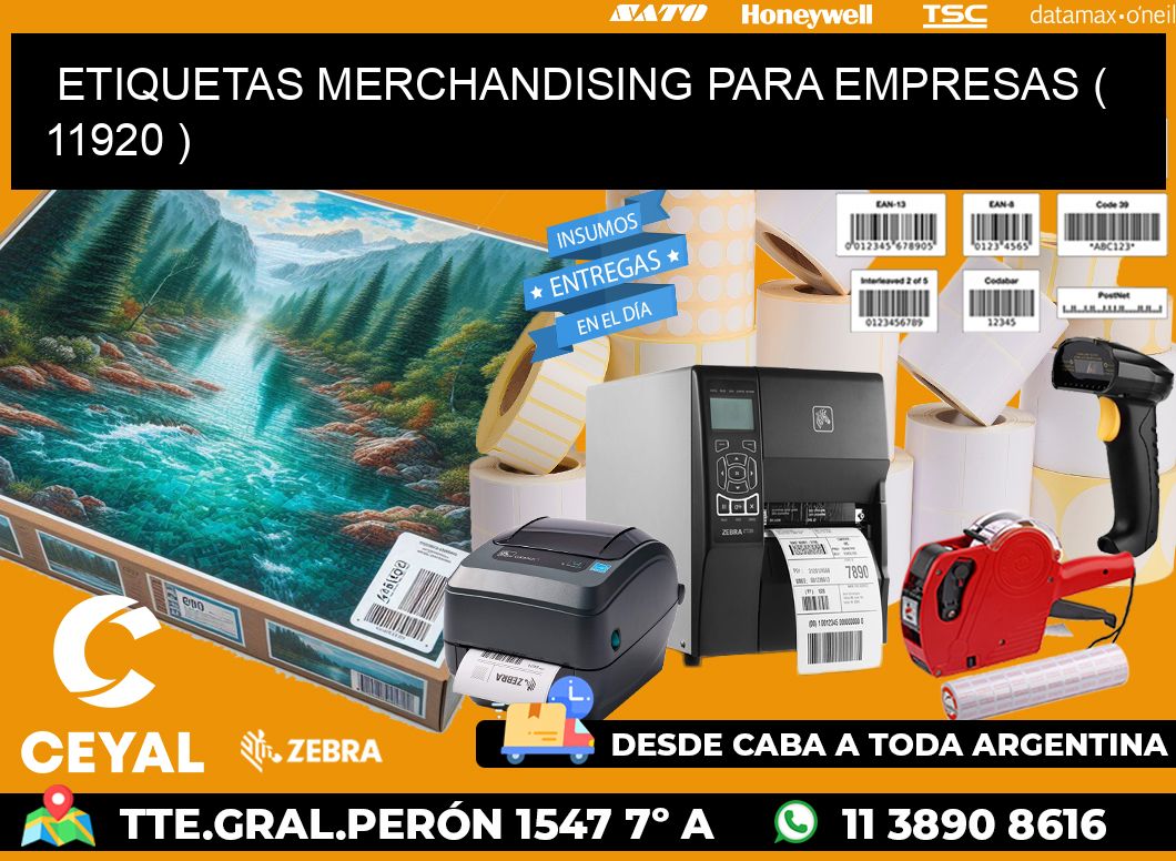 ETIQUETAS MERCHANDISING PARA EMPRESAS ( 11920 )