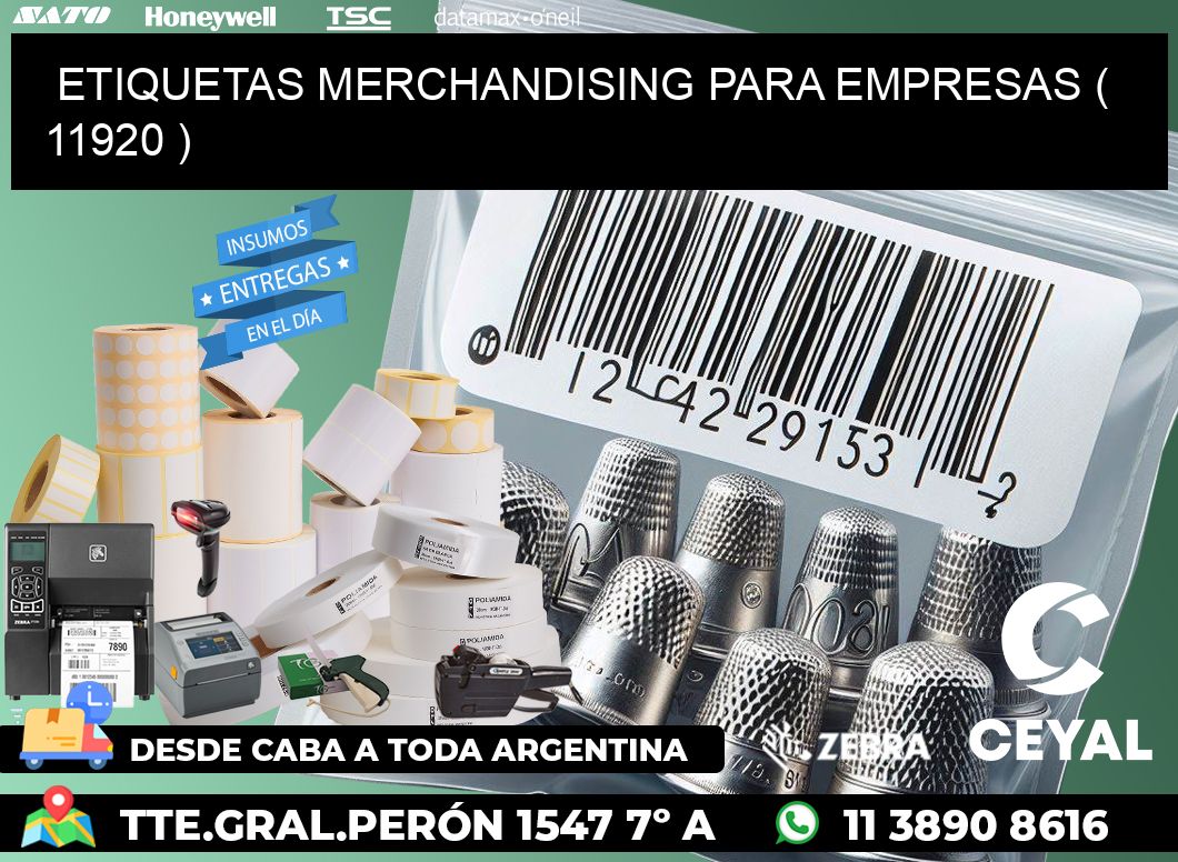 ETIQUETAS MERCHANDISING PARA EMPRESAS ( 11920 )