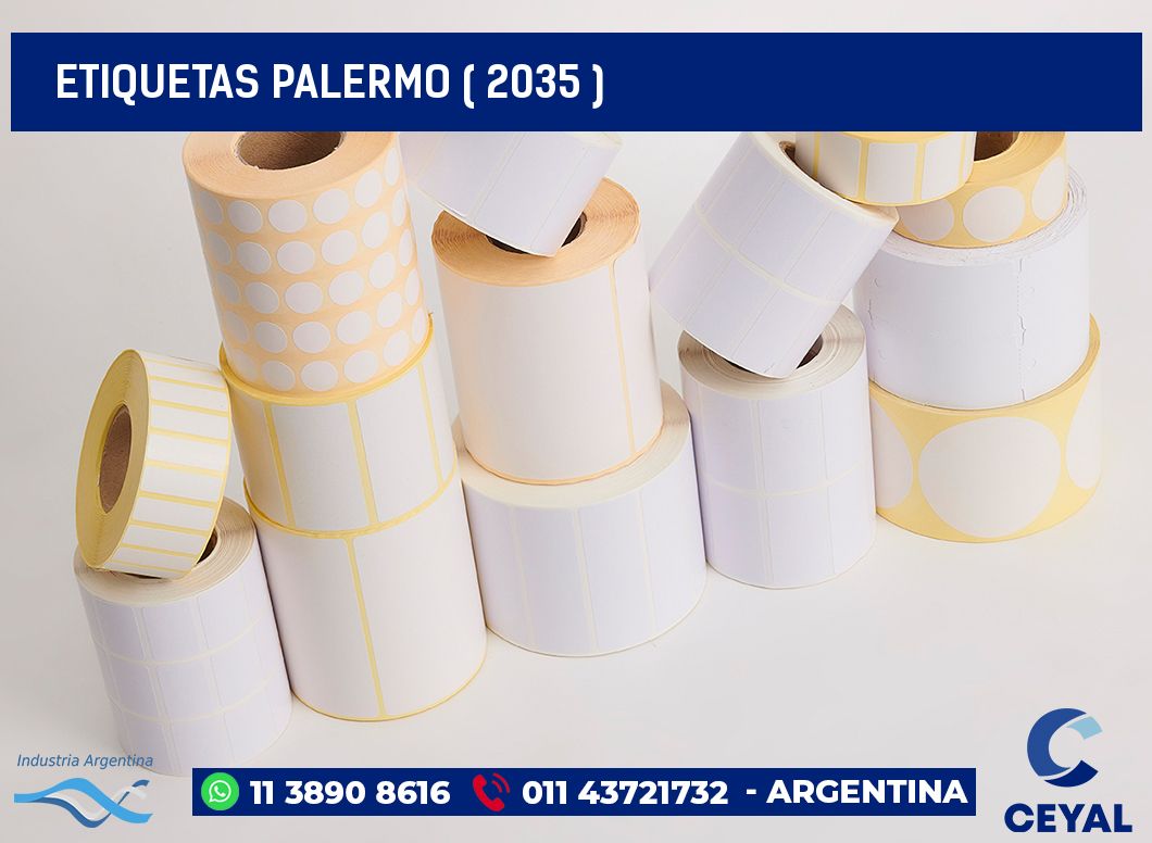 ETIQUETAS PALERMO ( 2035 )