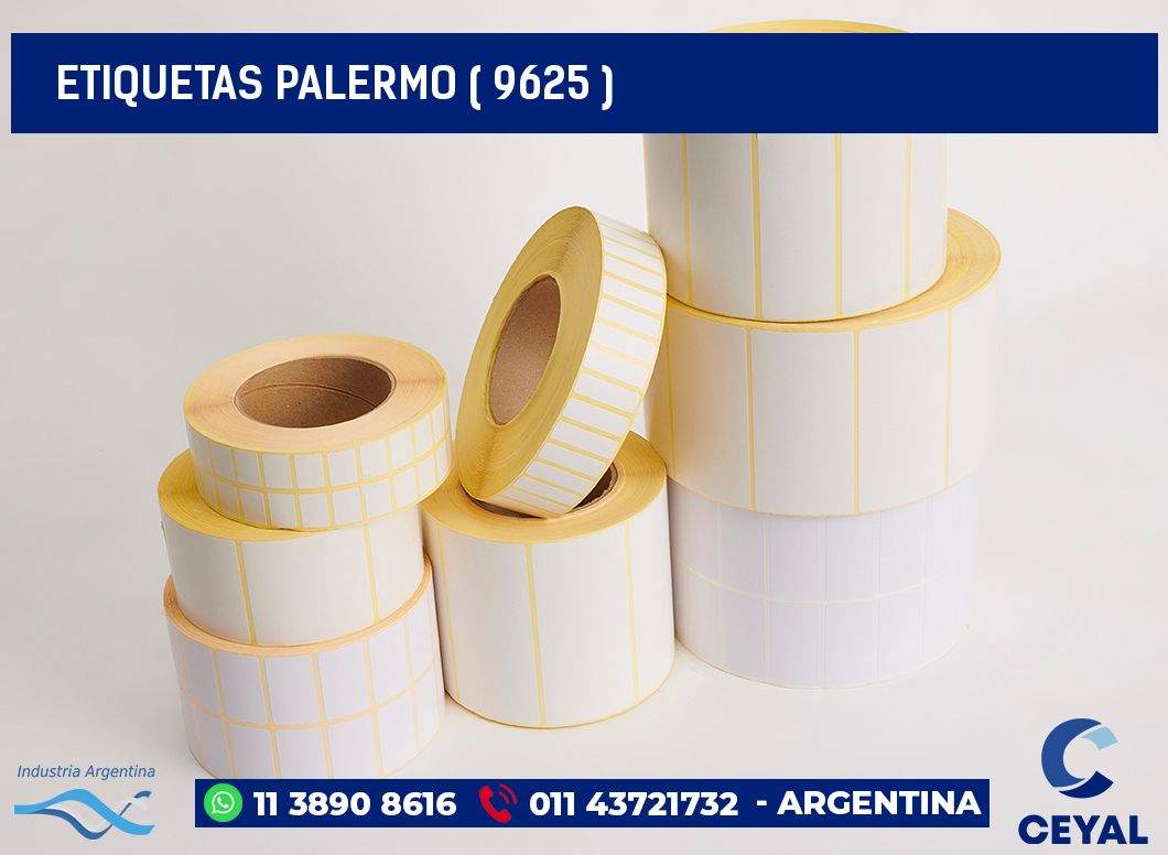 ETIQUETAS PALERMO ( 9625 )