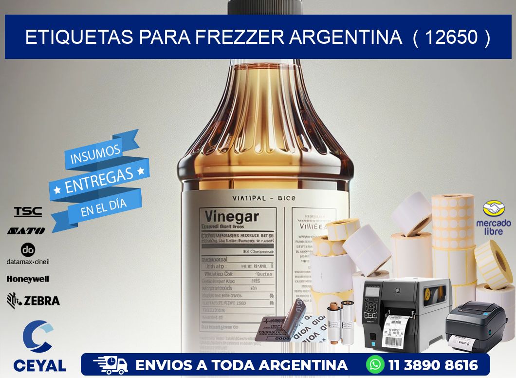 ETIQUETAS PARA FREZZER ARGENTINA  ( 12650 )
