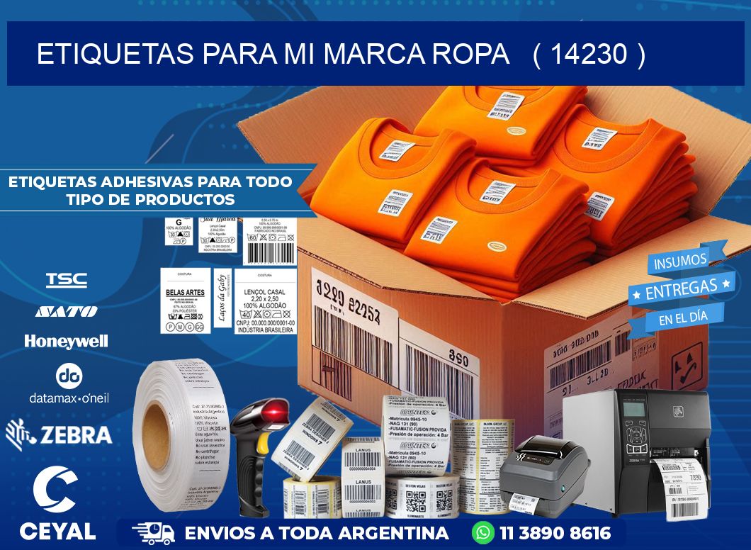 ETIQUETAS PARA MI MARCA ROPA   ( 14230 )