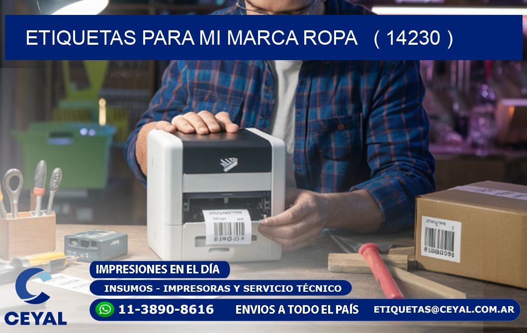 ETIQUETAS PARA MI MARCA ROPA   ( 14230 )