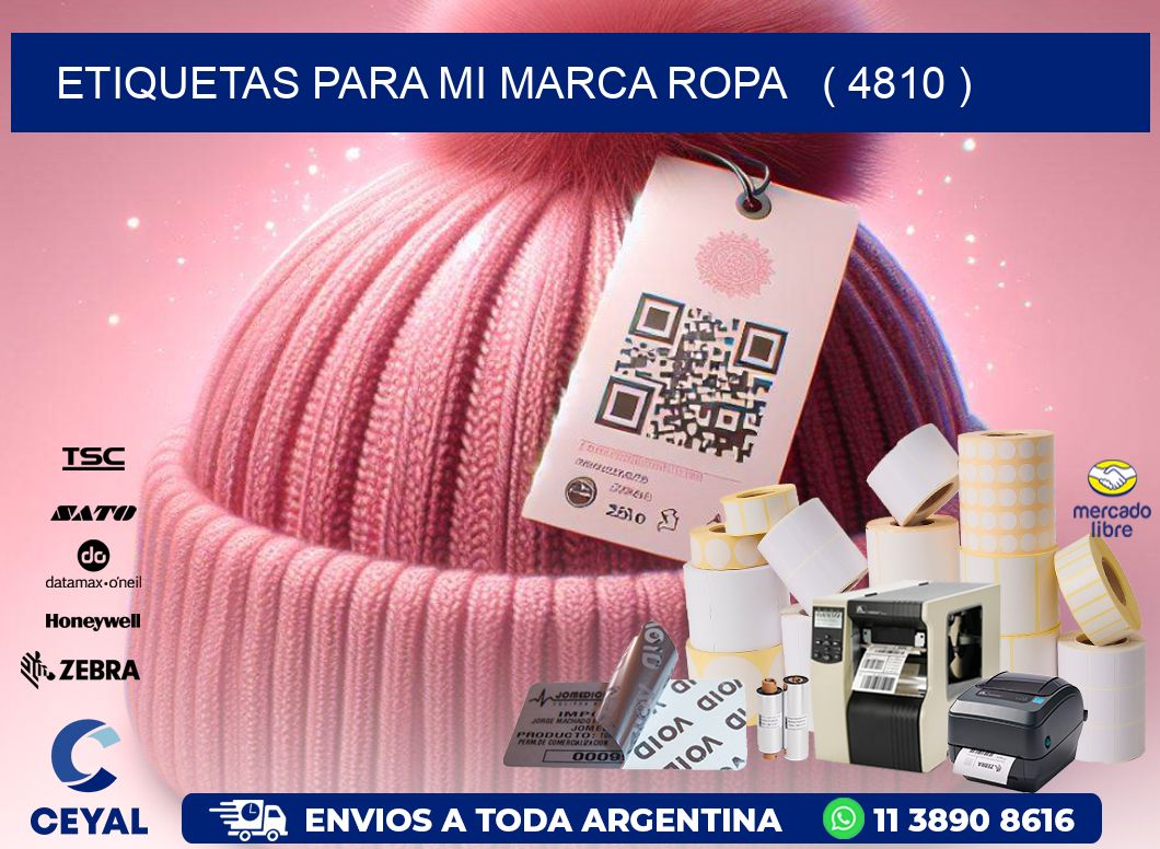 ETIQUETAS PARA MI MARCA ROPA   ( 4810 )