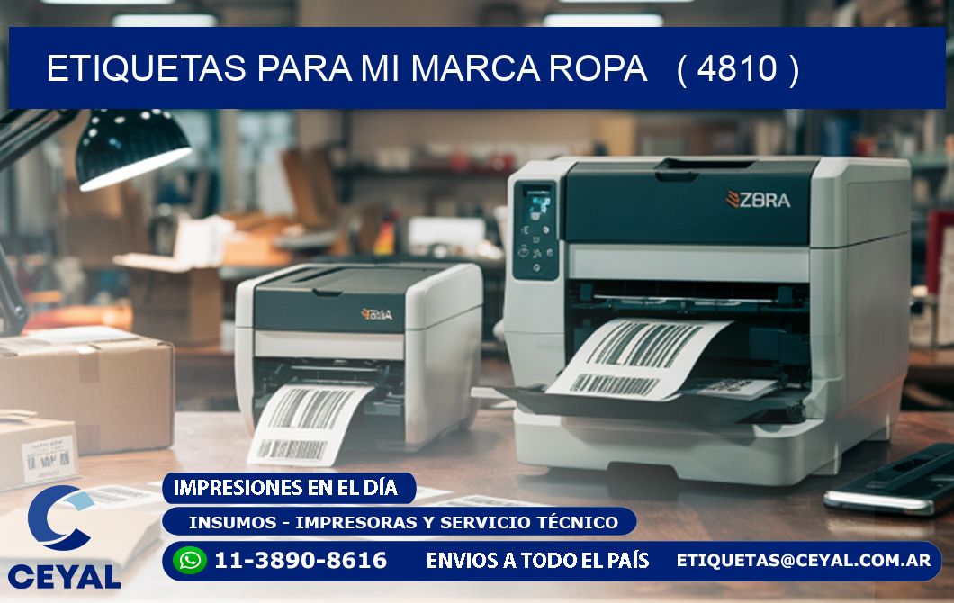 ETIQUETAS PARA MI MARCA ROPA   ( 4810 )