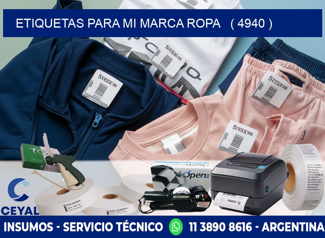 ETIQUETAS PARA MI MARCA ROPA   ( 4940 )