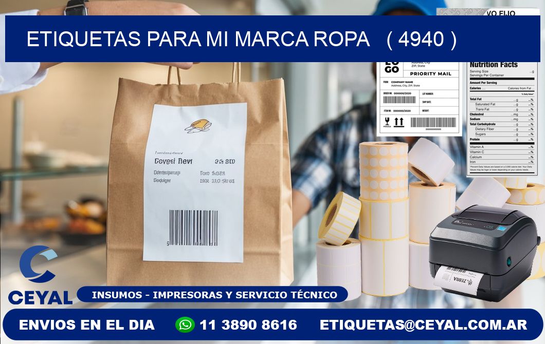 ETIQUETAS PARA MI MARCA ROPA   ( 4940 )