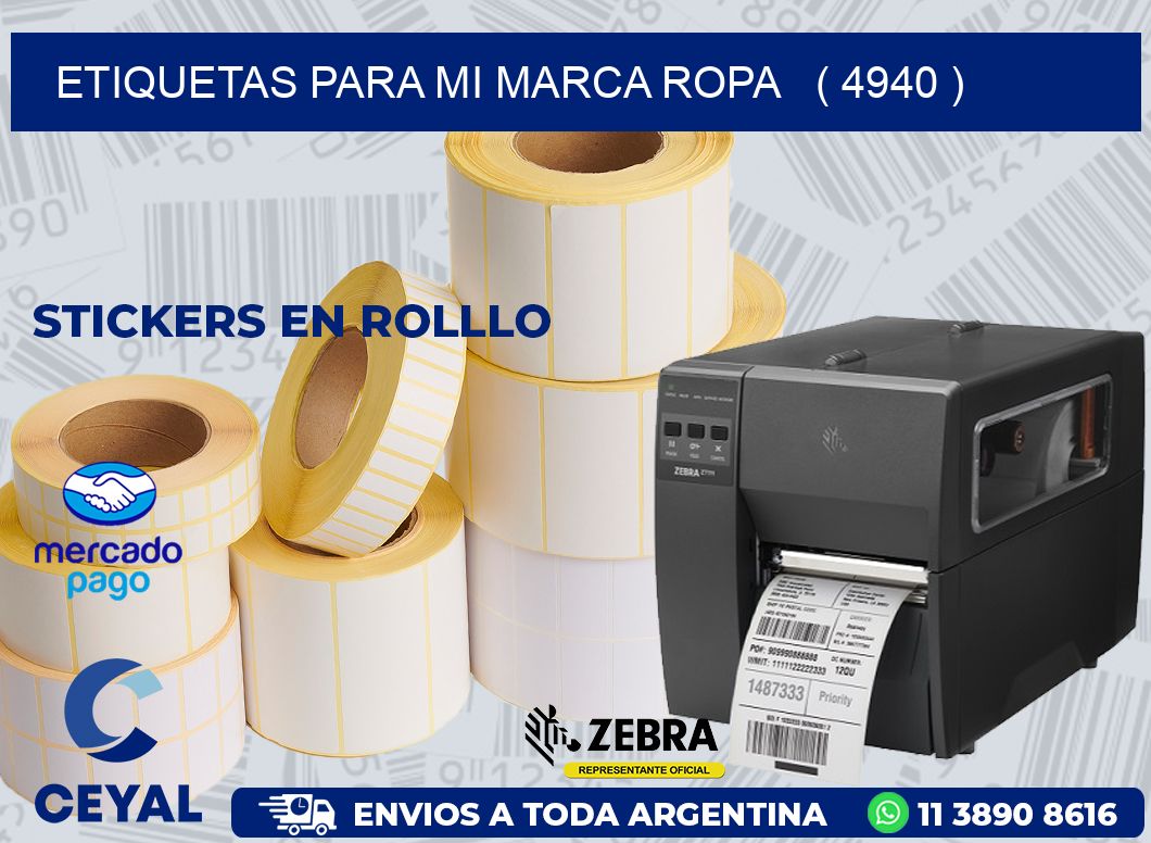 ETIQUETAS PARA MI MARCA ROPA   ( 4940 )