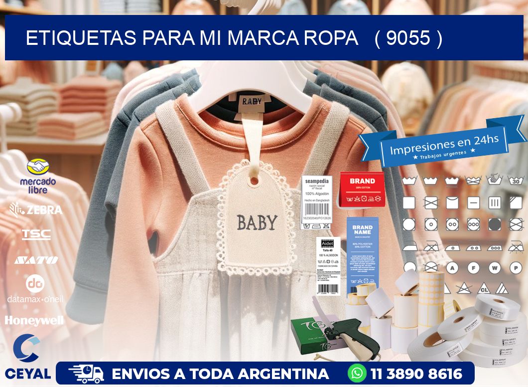 ETIQUETAS PARA MI MARCA ROPA   ( 9055 )