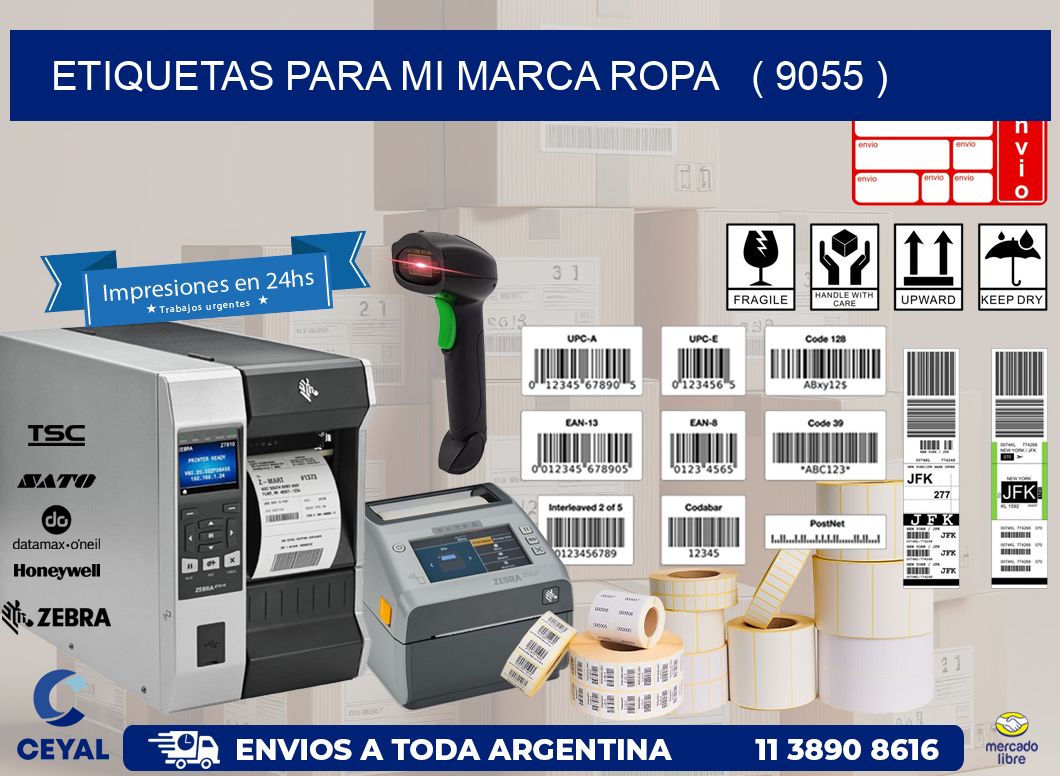 ETIQUETAS PARA MI MARCA ROPA   ( 9055 )