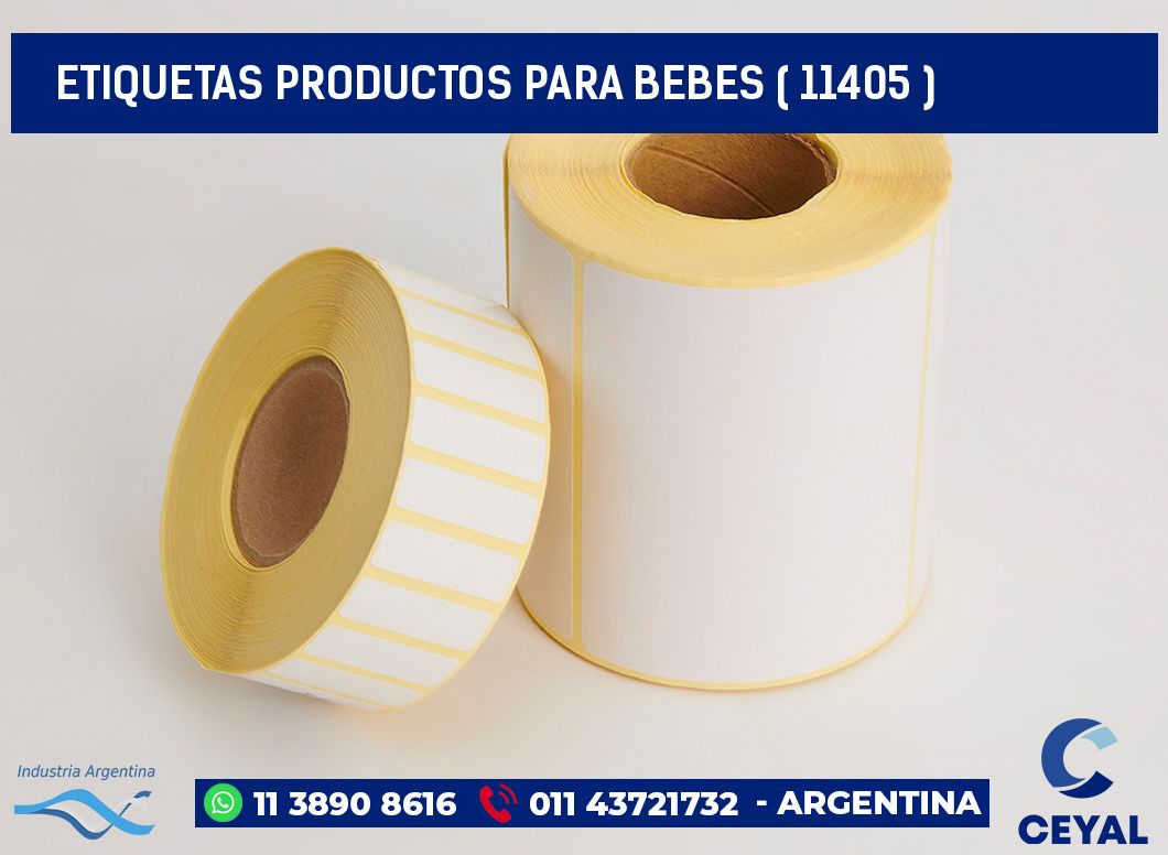 ETIQUETAS PRODUCTOS PARA BEBES ( 11405 )