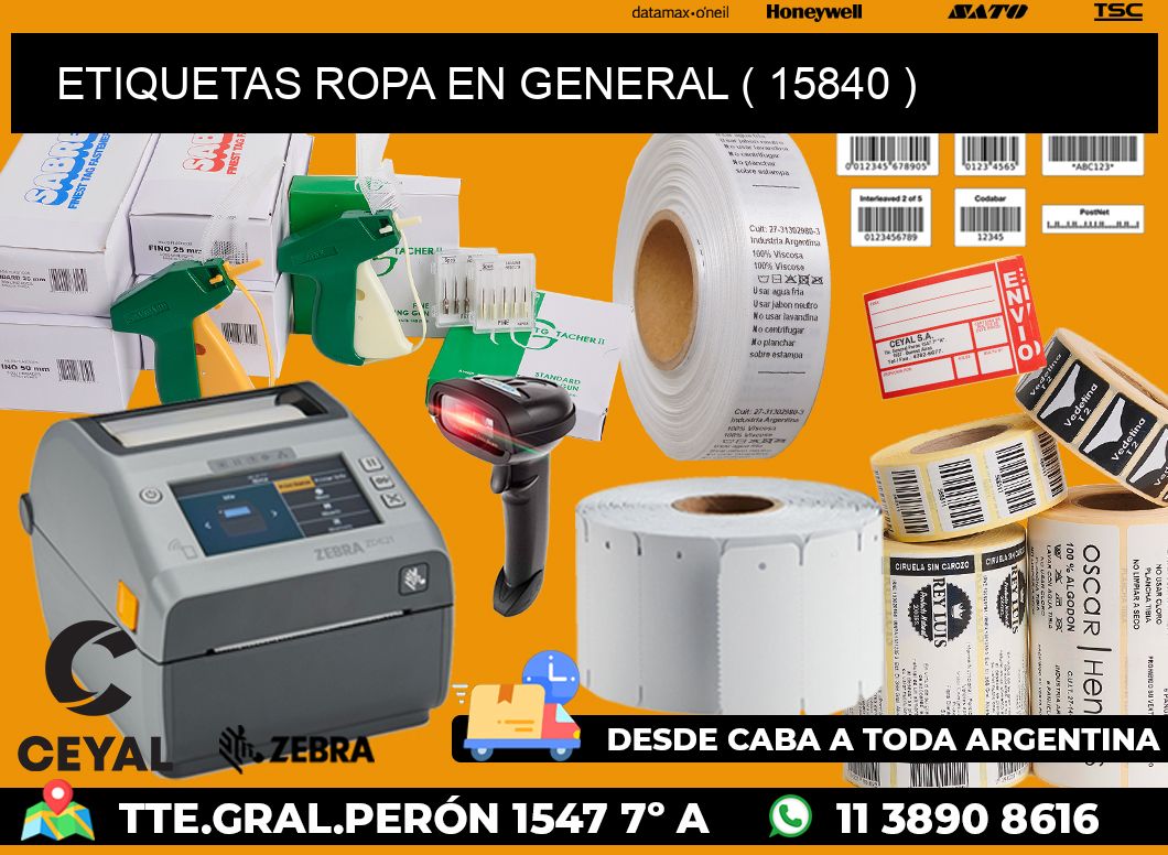 ETIQUETAS ROPA EN GENERAL ( 15840 )