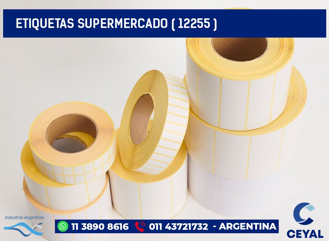 ETIQUETAS SUPERMERCADO ( 12255 )