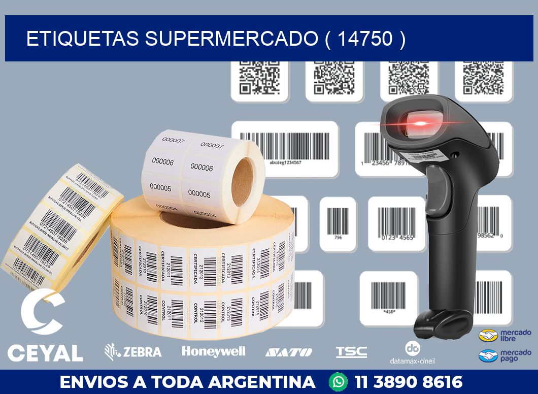 ETIQUETAS SUPERMERCADO ( 14750 )