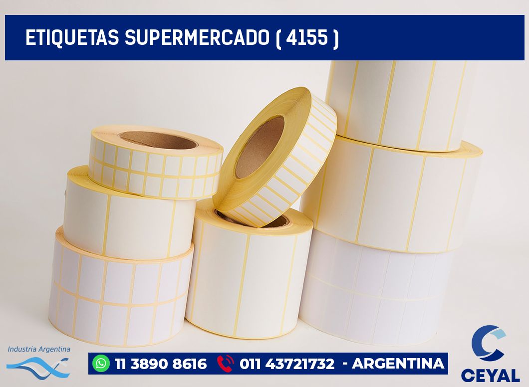ETIQUETAS SUPERMERCADO ( 4155 )